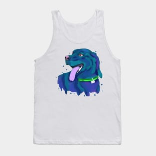 Colorful dog Tank Top